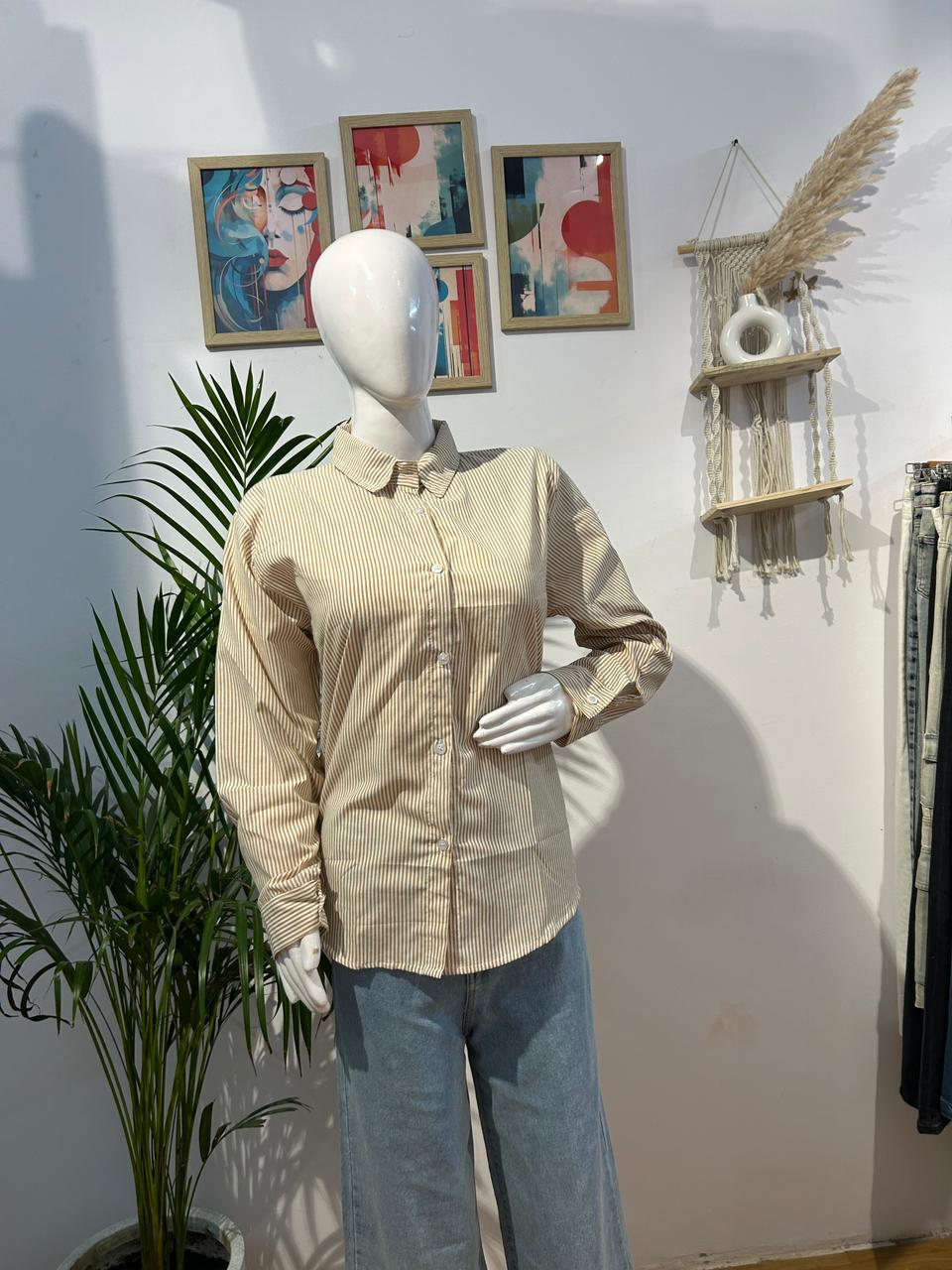 Vertical Striped Shirt