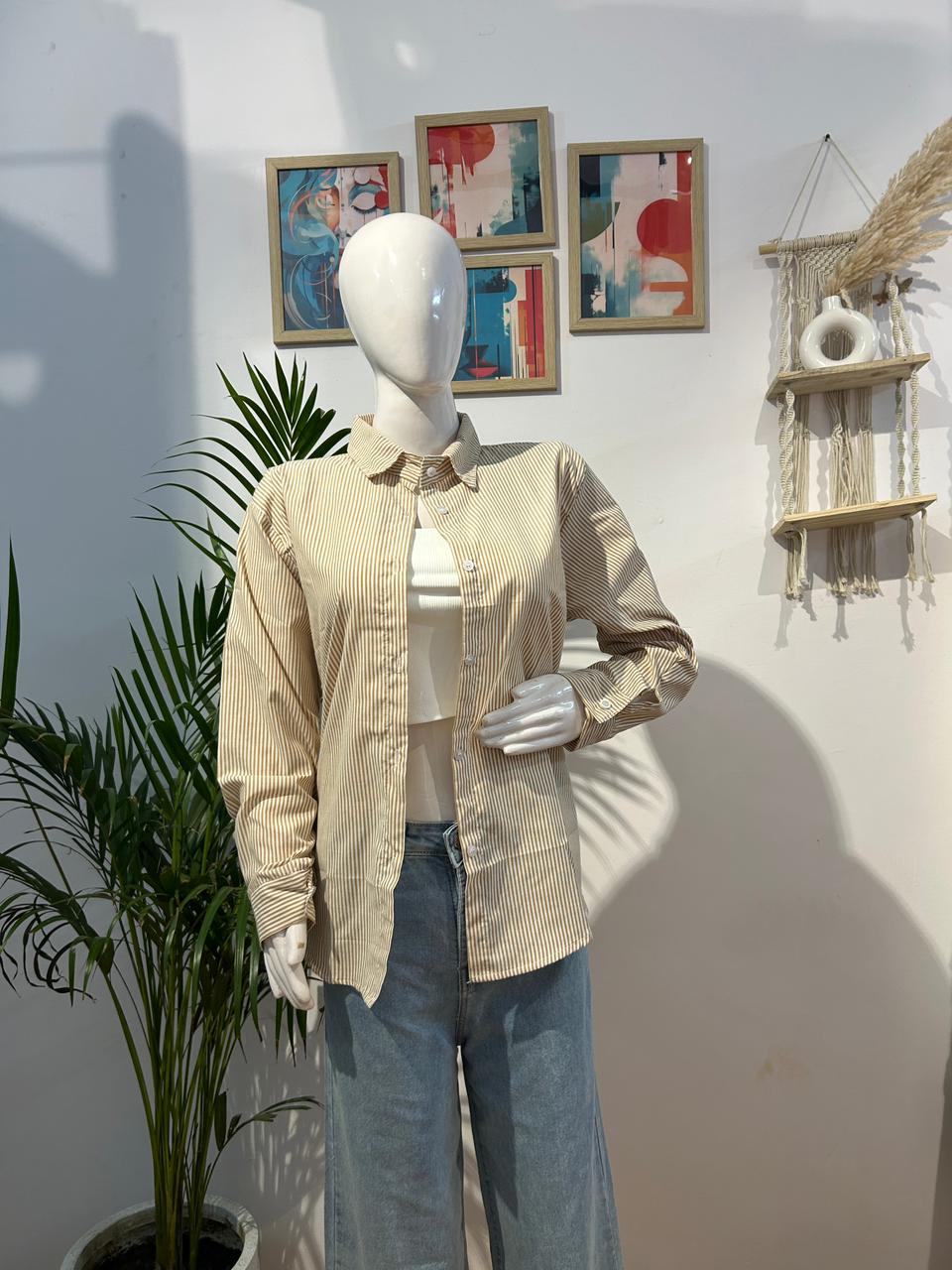 Vertical Striped Shirt