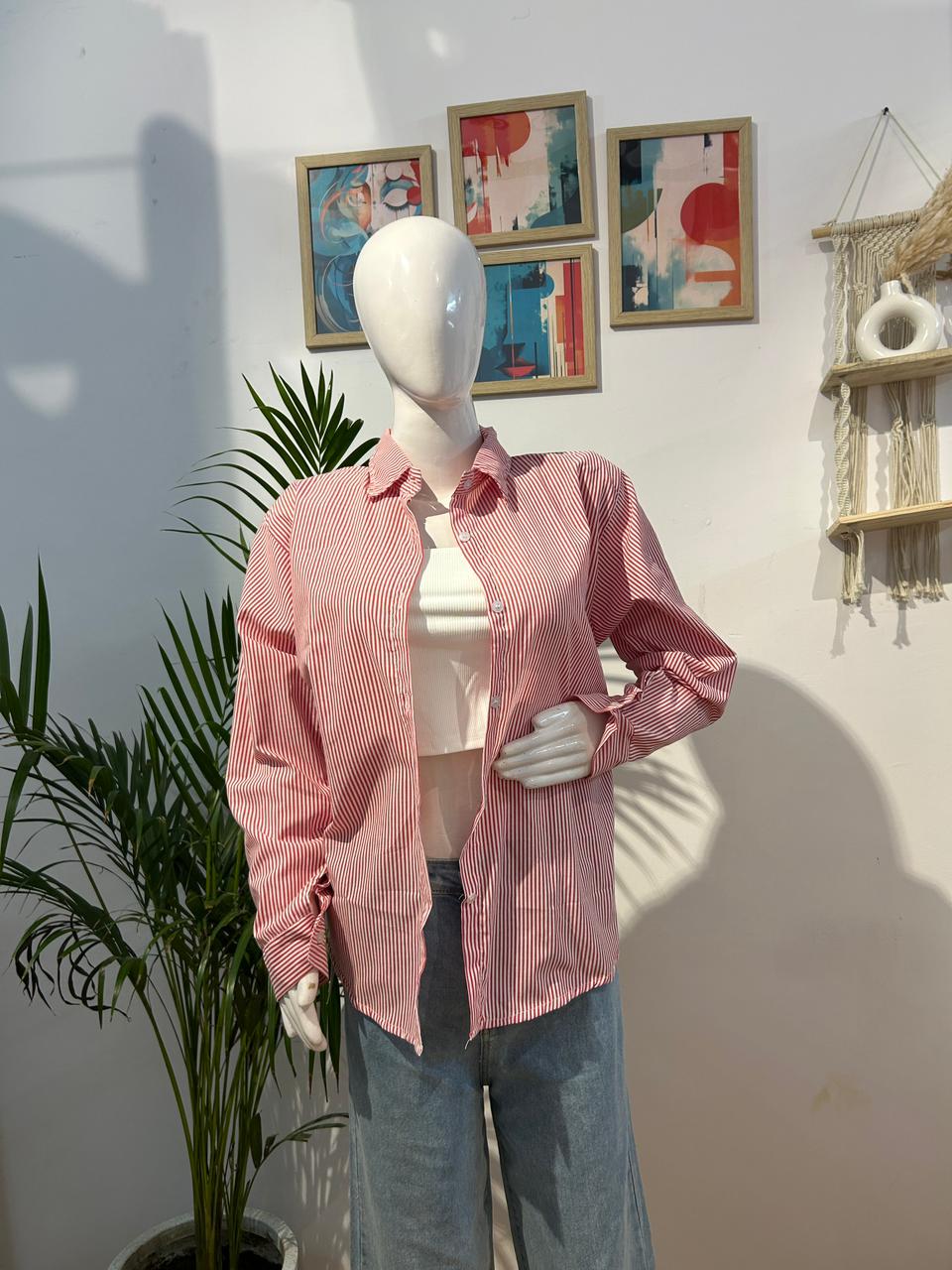 Vertical Striped Shirt