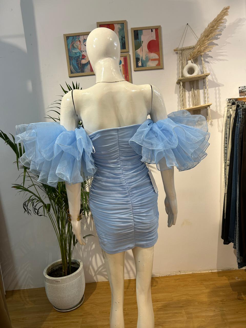 Ruffle Bodycon dress