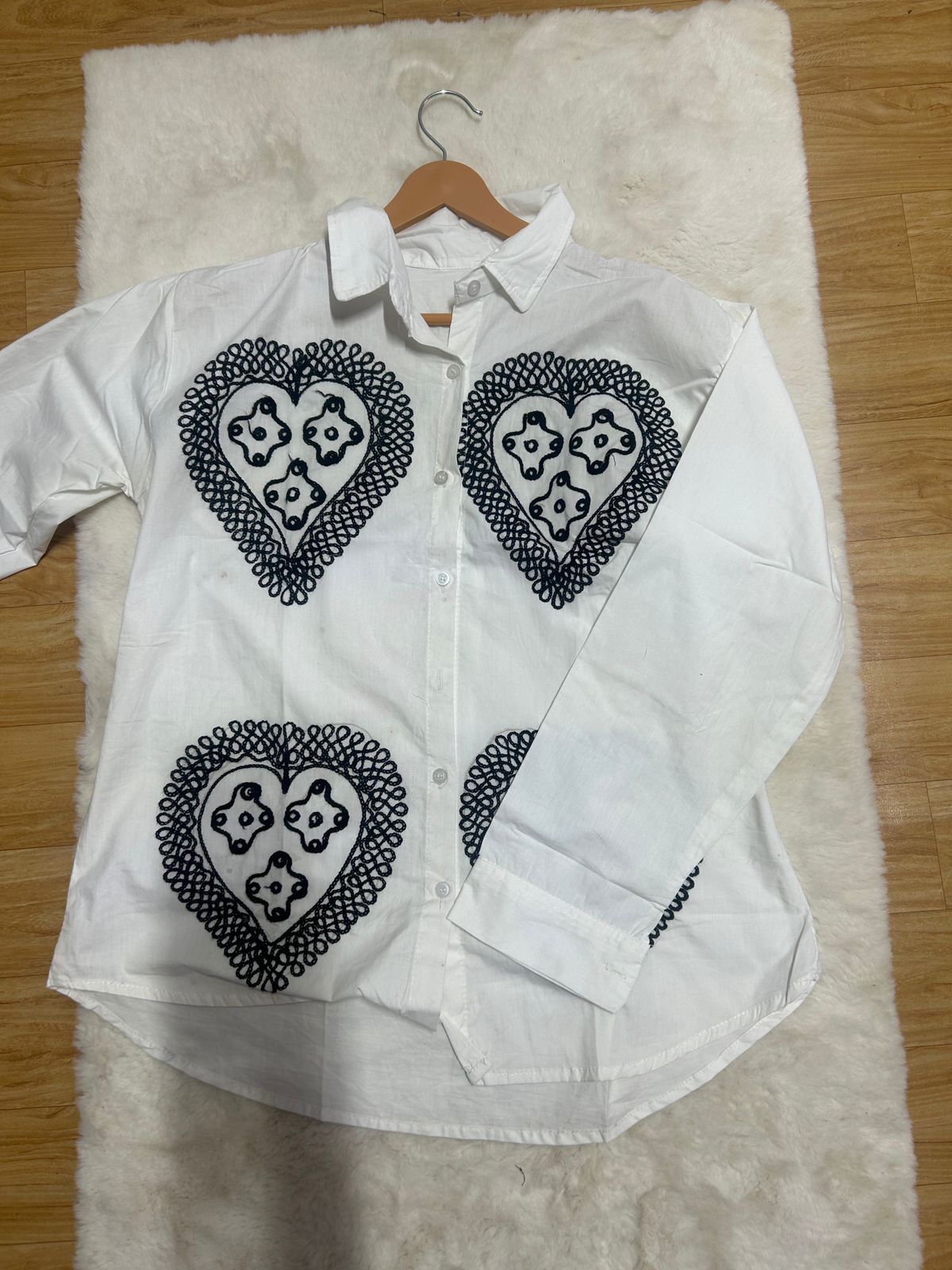Bandana Print Oversized Shirt