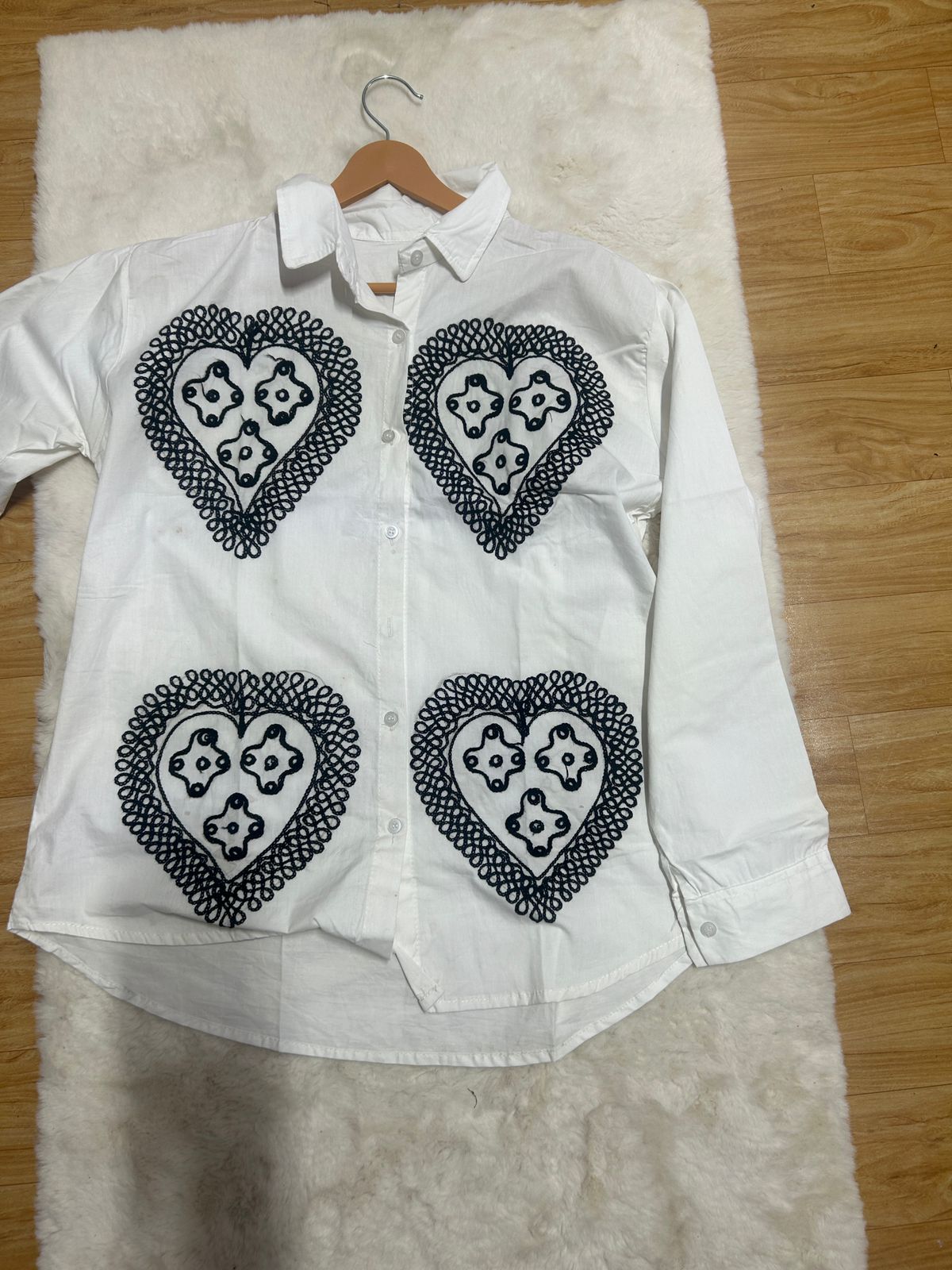 Bandana Print Oversized Shirt